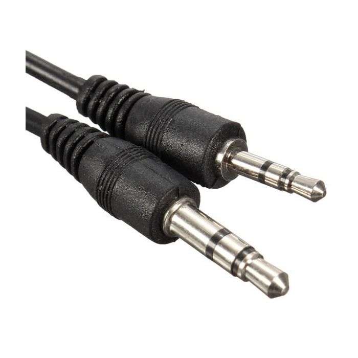 10M High Grade 3.5mm AUX Male to Male Black