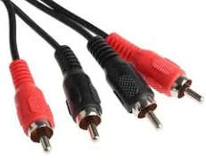 1.8M High Grade 2X2 RCA Audio Cables Male to Male