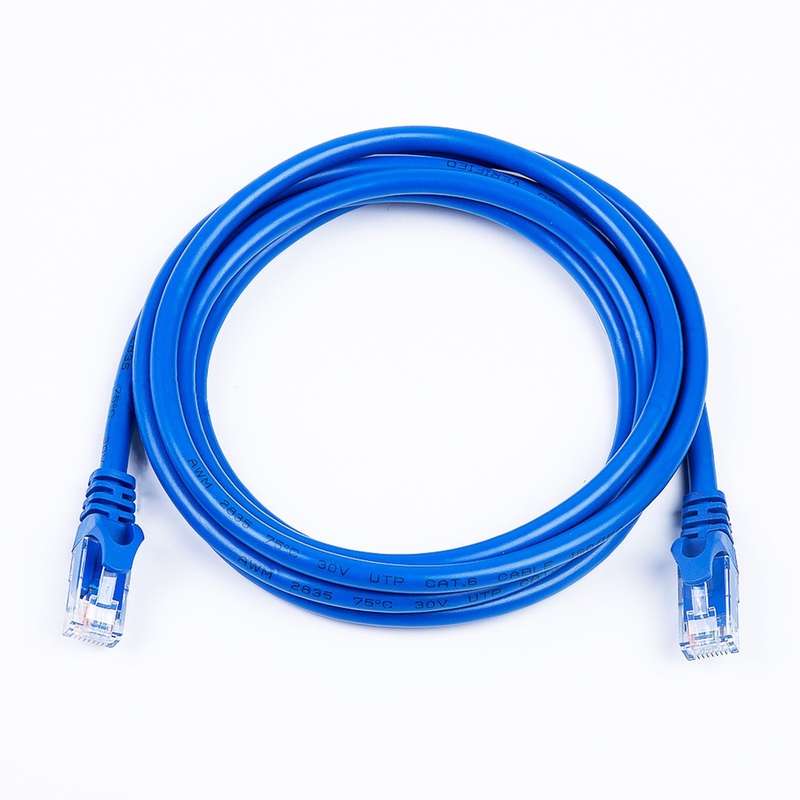 1.5m Cat6 Ethernet UTP Lan Cable Indoor Blue Cable