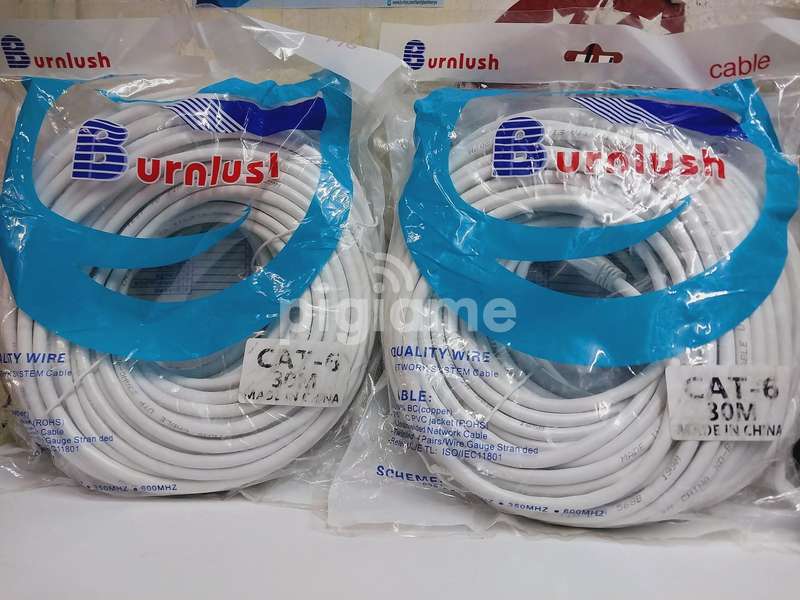 25M CAT6 1Gbit/s Networking LAN Cable (UTP Ethernet Cable)