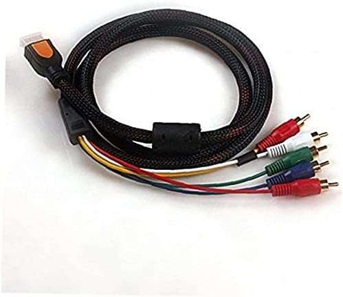 HDMI TO 5 RCA AUDIO AV CABLE 1.5M CONVERTER