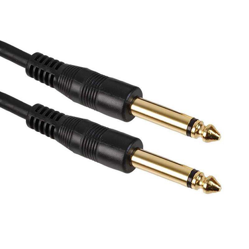 6.35mm to 6.35mm Guitar Lead Amp Jack Audio Cable 5m