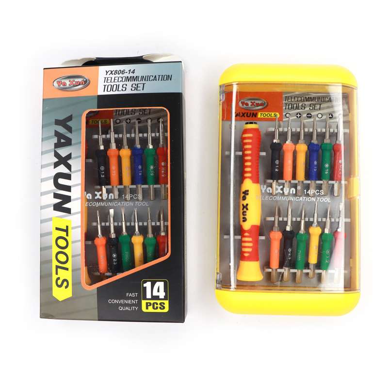Yaxun yx806-14 telecommunication tools set