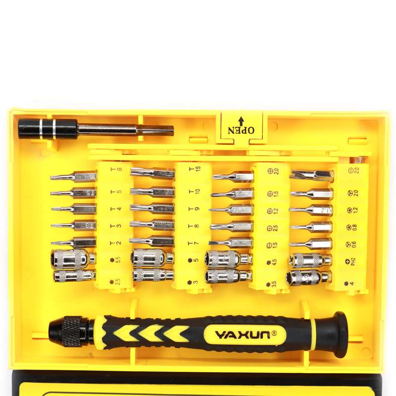 Yaxun Yx-6029 Screwdriver Set, 38 In 1 Magnetic Set