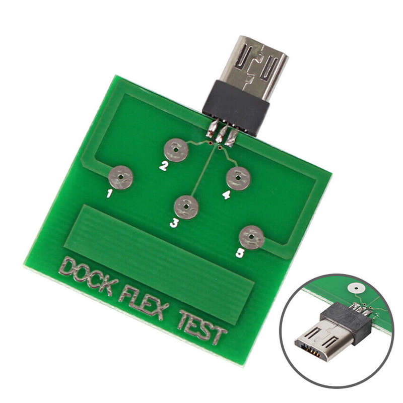 Micro Dock Flex Test Board USB Battery Power Tester
