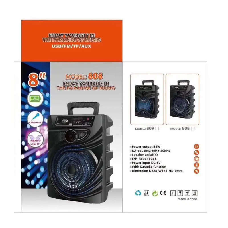 808 BT-SPEAKER with microphone