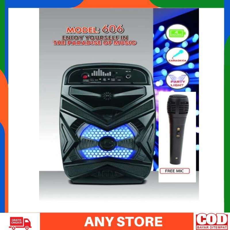 JUAL 605 bt-speaker with microphone