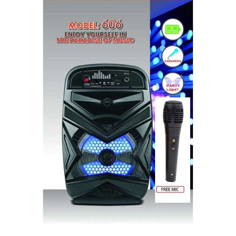 JUAL 605 bt-speaker with microphone