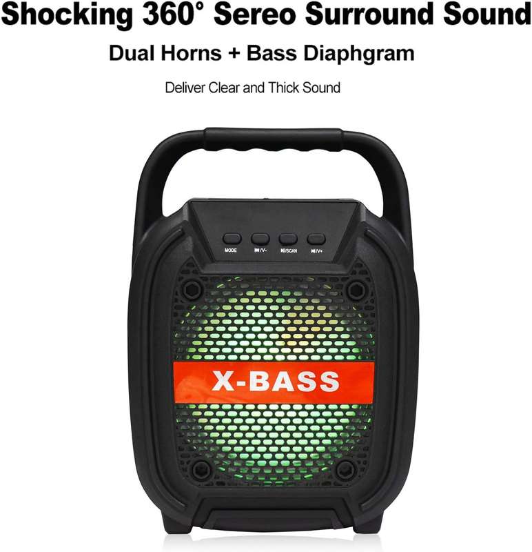 BT-6117 Portable BT-SPEAKER with microphone