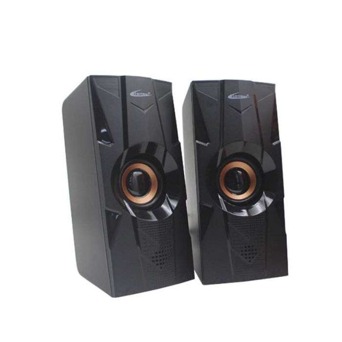 HT-919 USB Multimedia Speakers For PC & Laptop - Black