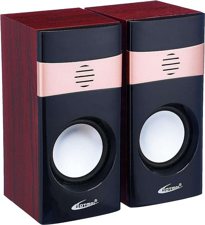 HOTMAI 2.0 multimedia speaker - Rose Gold, Wired