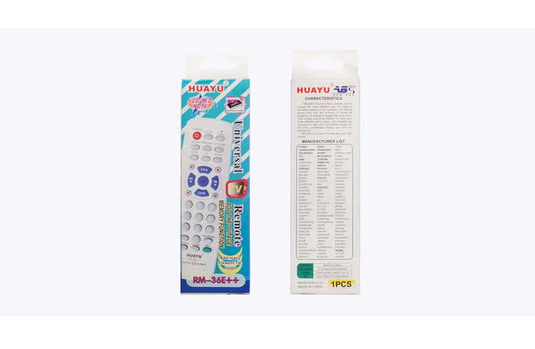 HUAYU RM-36E++ Universal Smart TV Remote