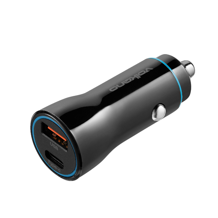 Car Charger with PD and USB Q.C. unipha