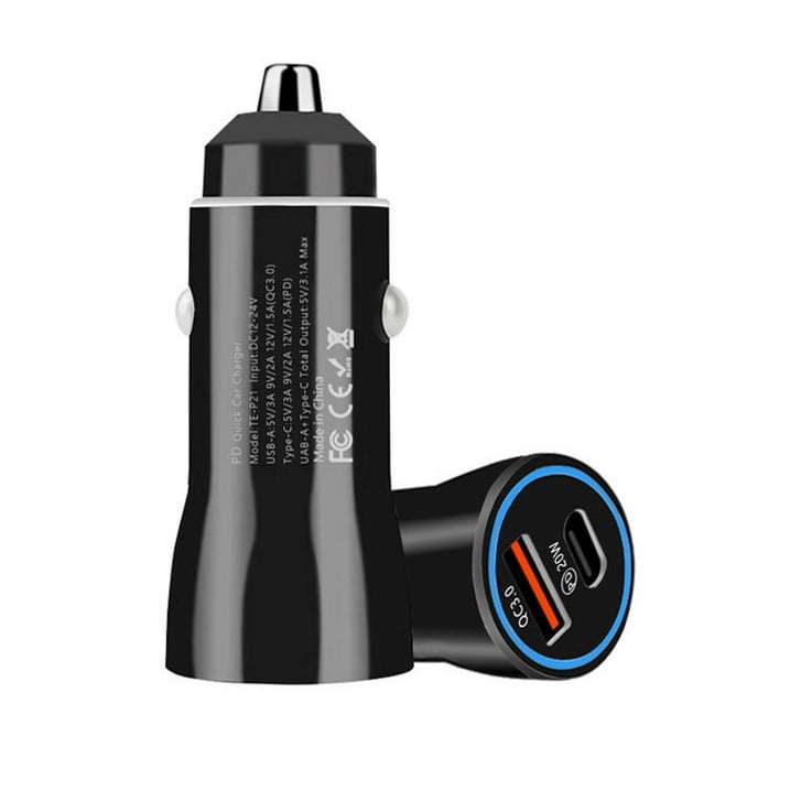 Car Charger with PD and USB Q.C. unipha