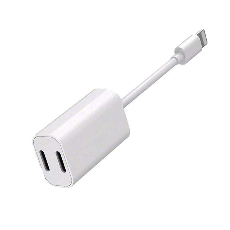 2 in 1 lightning adapter and charger