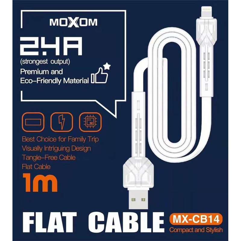 MOXOM MX-CB14 Type C High Speed USB Data Cable 2.4A