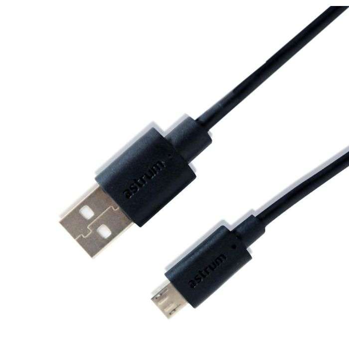 USB 2.0 to Micro USB Charge & Sync 1.5m Cable -Black /White