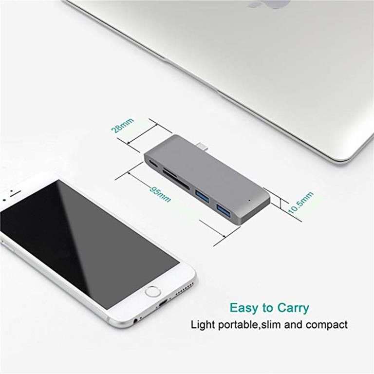 5-in-1 USB Type-C Combo Hub