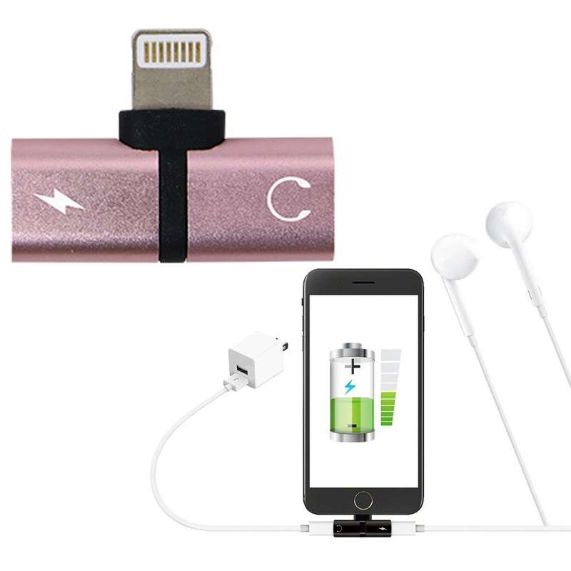 2-in-1 IP Lighting iOS Multi-Function Connector Adapter