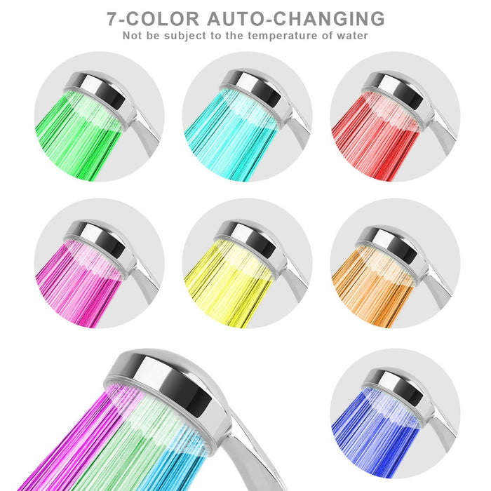 Changing Hydropower LED Shower Head