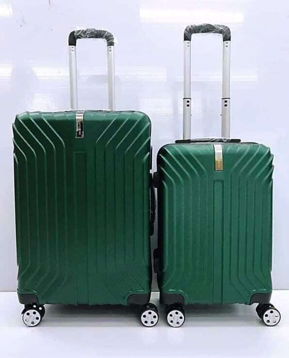 Travel Luggage 3 Piece Suitcases Black Coffee,Green,Gry,Pink