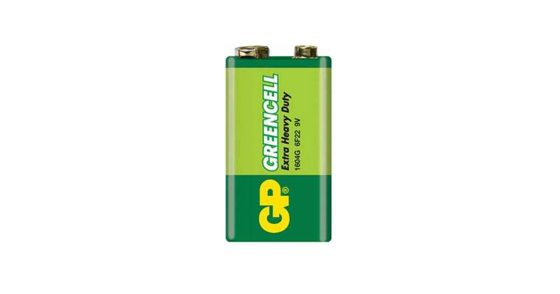GP 9V Extra Heavy Duty Battery  GP1604G-S1