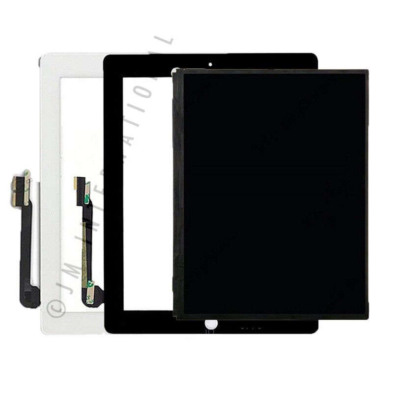 Black iPad 3 A1416 A1430 A1403 A1458 A1460 LCD Digitizer Touch Screen Glass