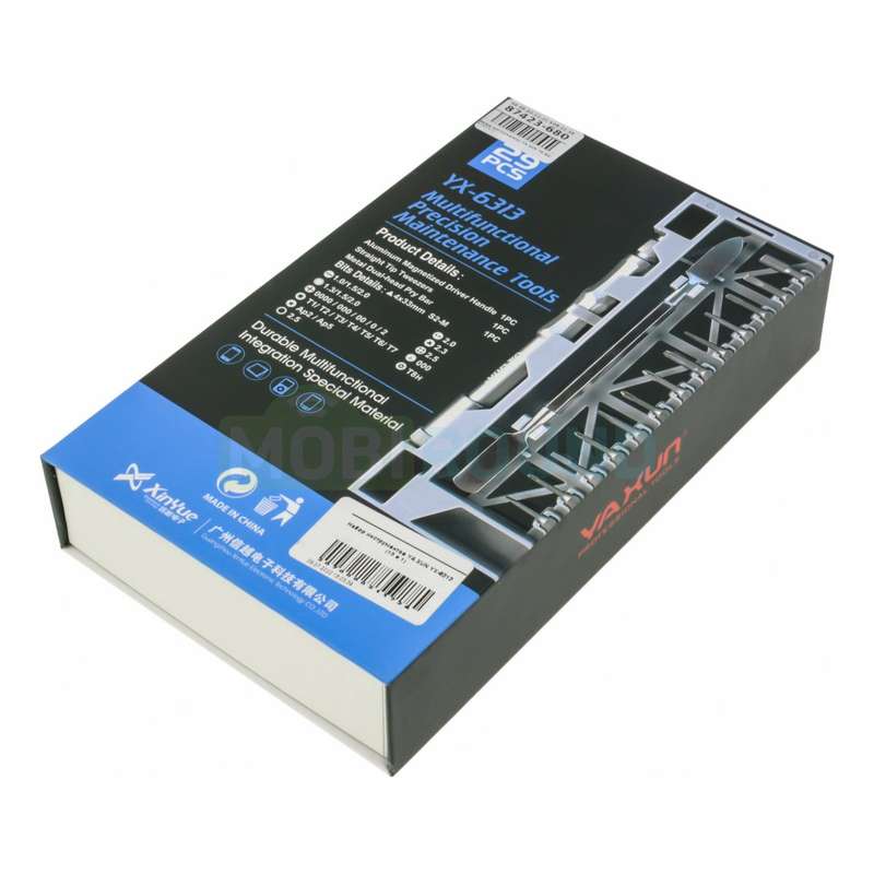 YAXUN YX-6313 Multi-Function 29 In 1 Repair Universal Mobile Phone Tools