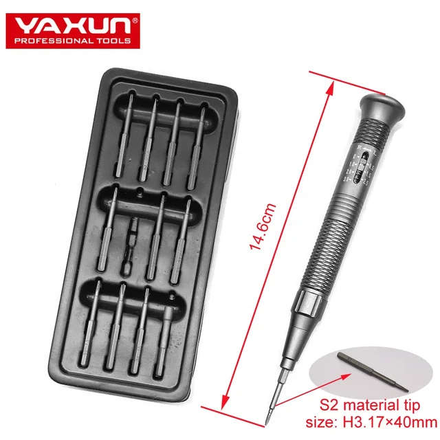 New 13 In 1 YAXUN YX-386 Screwdriver Professional Hand Tool Set