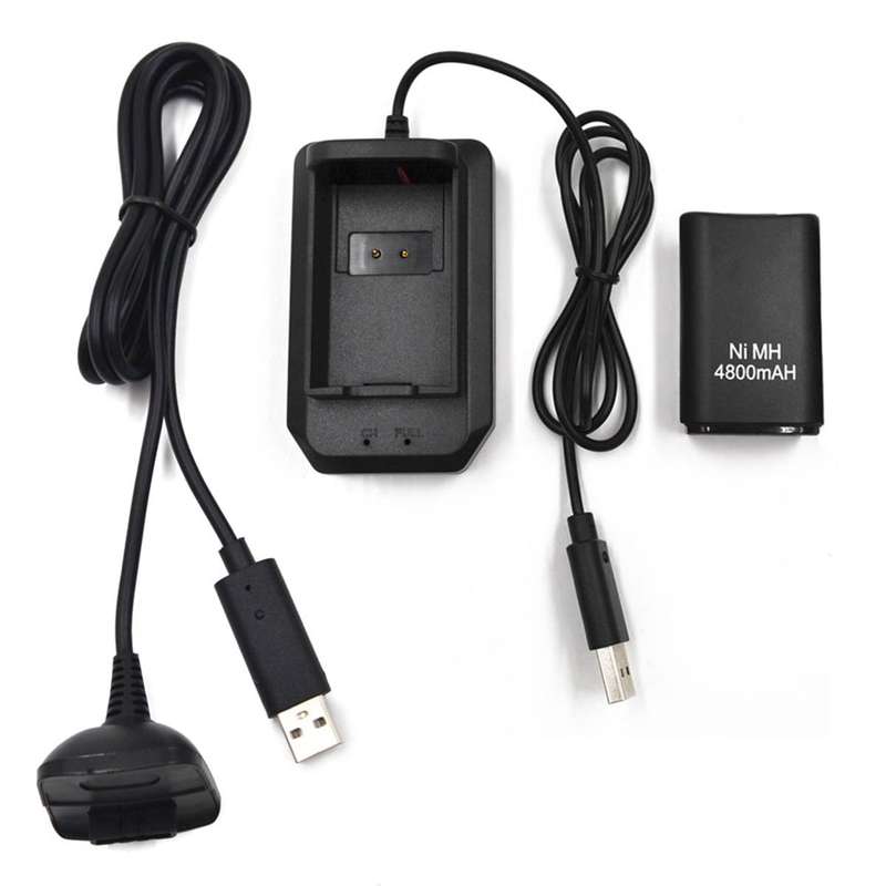 Xbox 360 Compatible 3 in 1 Battery Pack
