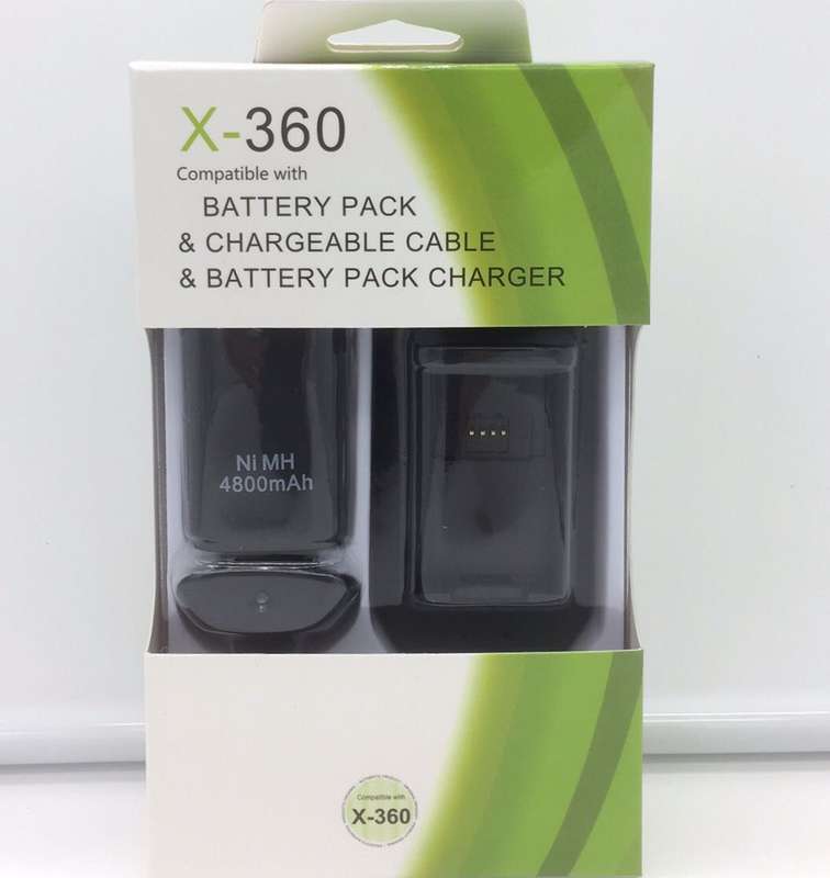 Xbox 360 Compatible 3 in 1 Battery Pack