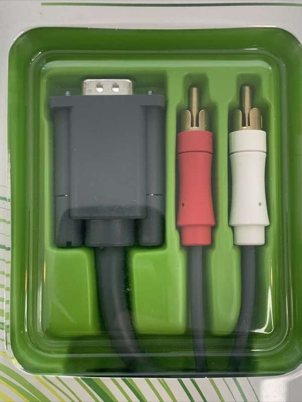VGA HD AV Cable for Microsoft Xbox 360