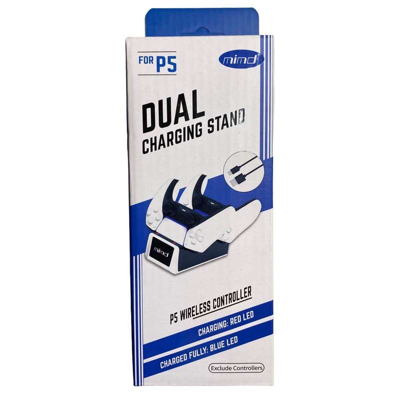 MIMD P5 Dual Charging Stand for PS5 Wireless Controllers