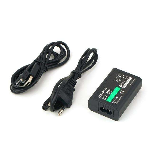 AC Adapter with USB cable (EU Plug) For PlayStation P-S- VI-TA   OUTPUT:5V