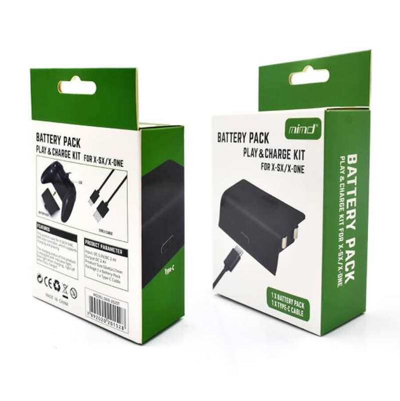 Mimd Battery Pack Play and Charge Kit for Xbox series S/X