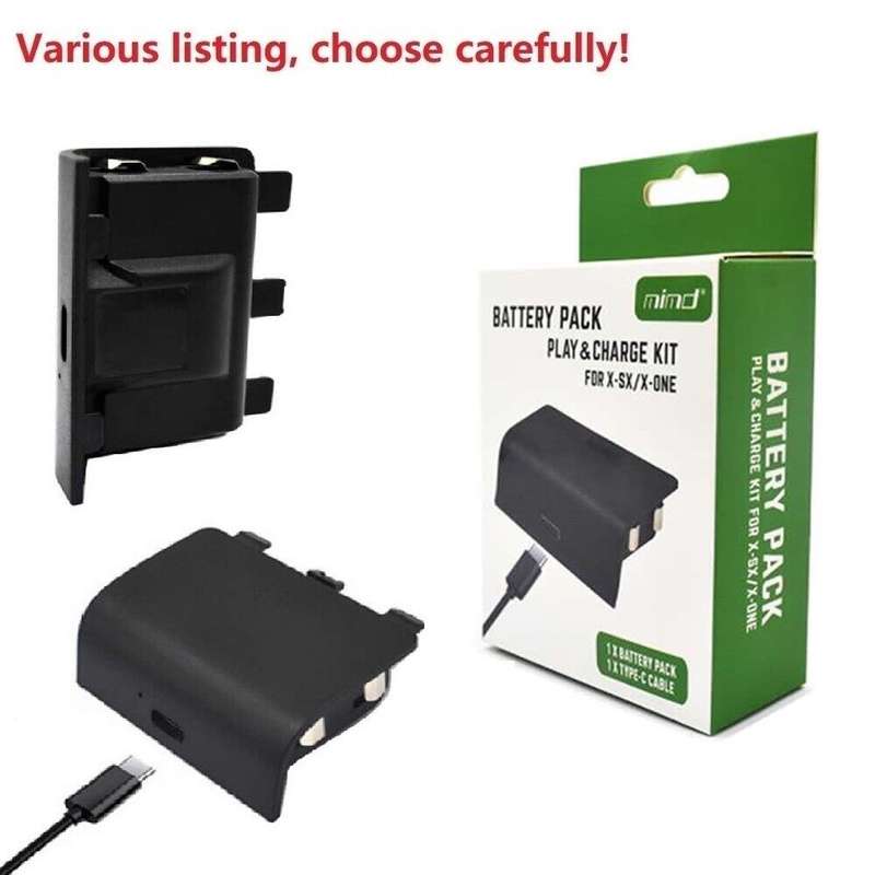Mimd Battery Pack Play and Charge Kit for Xbox series S/X