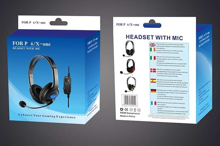 Gaming Headset With Mic P4/x-one