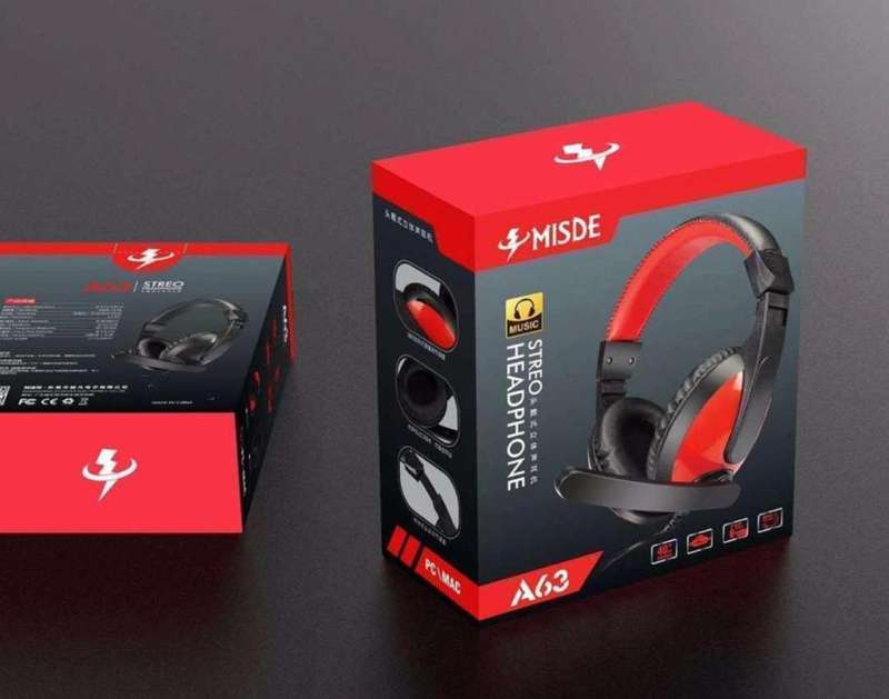 Misde A63 Gaming Headset  For PC/MAC
