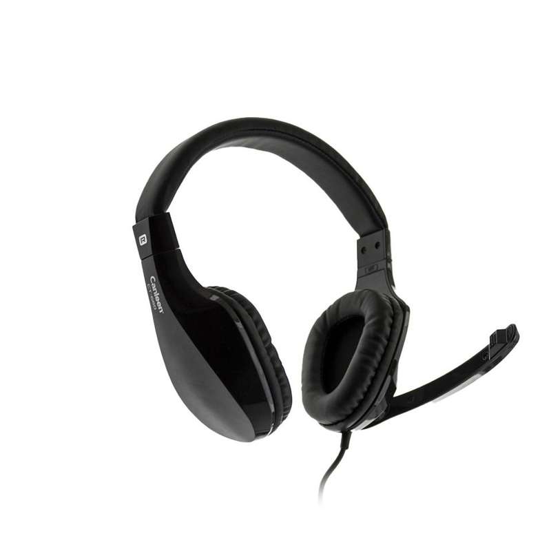 CT-660 Stereo Headphone With Mic Black