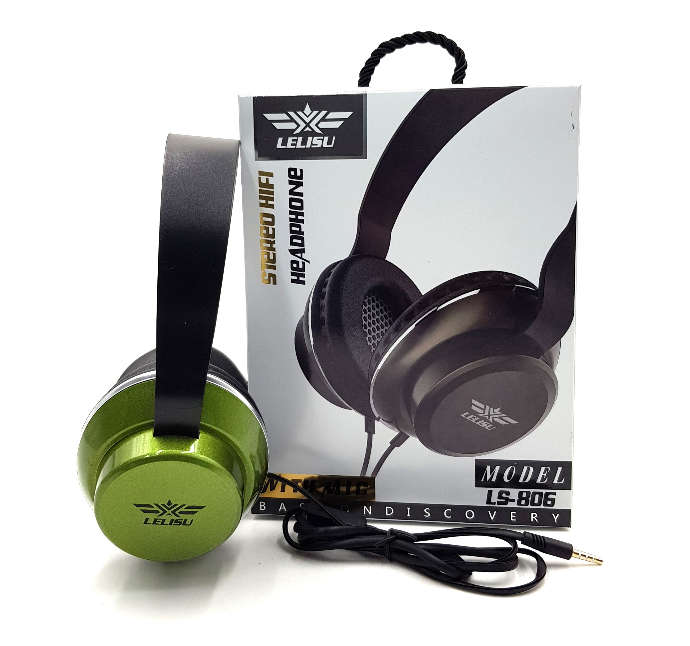 LS-806 Wired Headphone with Mic/ LELISU