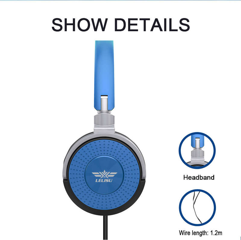 LS-805 WIRED HEADPHONE WITH MIC