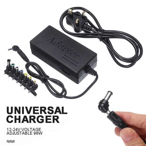 AC Universal Power Adapter Laptop, DC 12V, To 24V, 4-5A, 96W