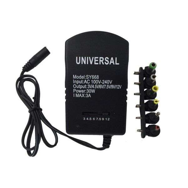 Universal Charger 30w 3.0A With 6 Plugs