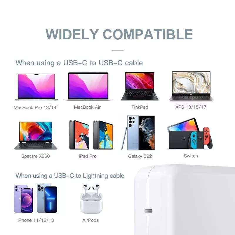 87W USB-C Laptop Adapter Type-C Charger