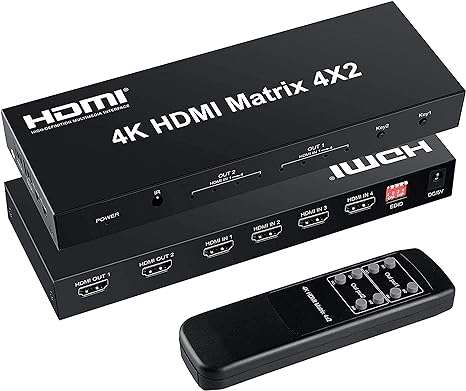 HDMI 2.0 Matrix 4X2