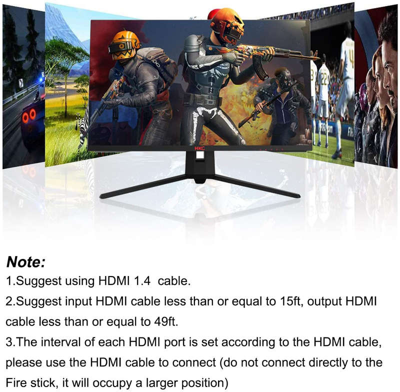 HDMI Switch 5x1 Ful HD 1080P IR Remote Control HDMI 1.4