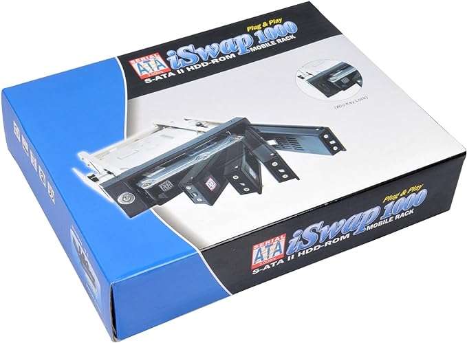 3,5" SATA II HDD-ROM ISWAP 1000  MOBILE RACK