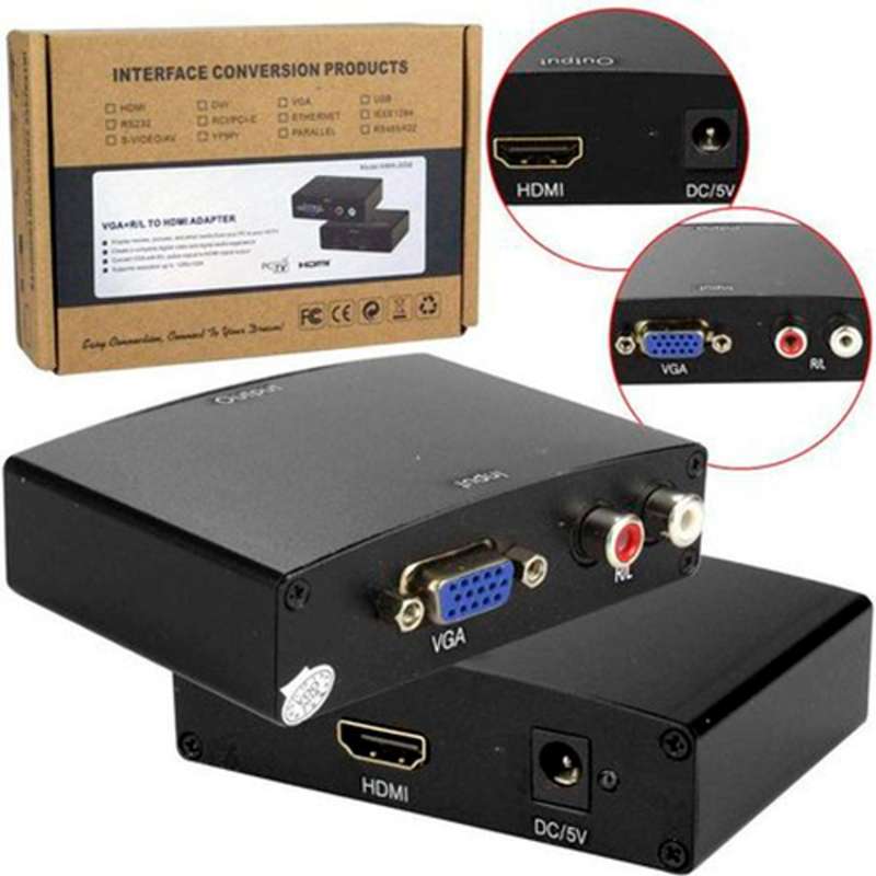 HDMI To VGA+/RL Adapter INTERFACE CONVERSION PRODUCTS