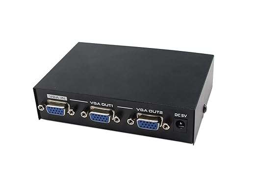 2 Port VGA Splitter 150MHZ FJ-1502