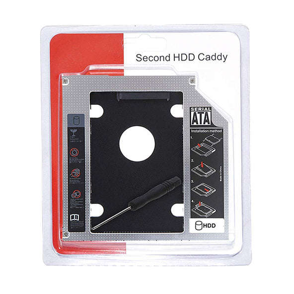 9.5mm SATA HDD Caddy Harddrive Bracket/Enclosure